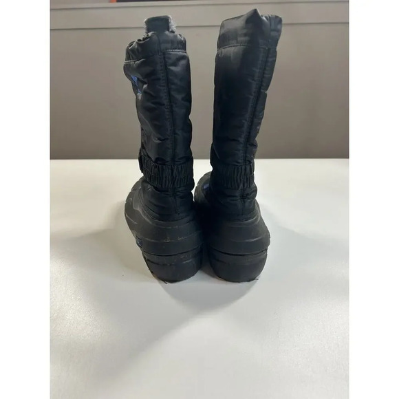 Sorel Boots Womens 7 Black Blue Nylon Insulated Liners Snow Winter Skiing - Picture 4 of 6